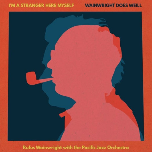 Rufus Wainwright “I'm a Stranger Here Myself: Wainwright Does Weill - Rufus Wainwri” CD cover art