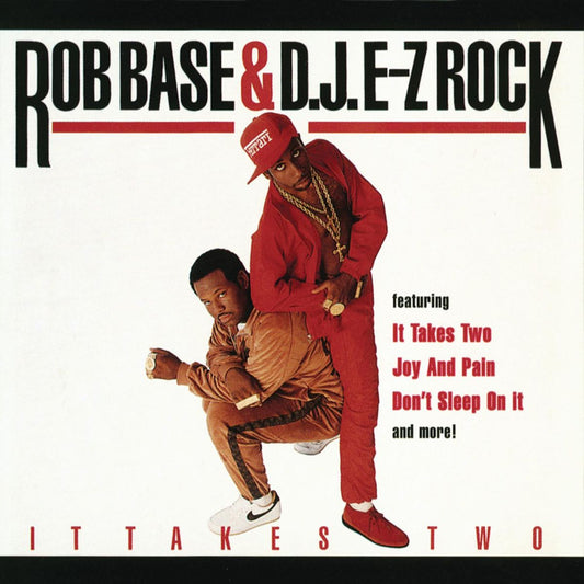 Rob Base & DJ E-Z Rock “It Takes Two” CD cover art