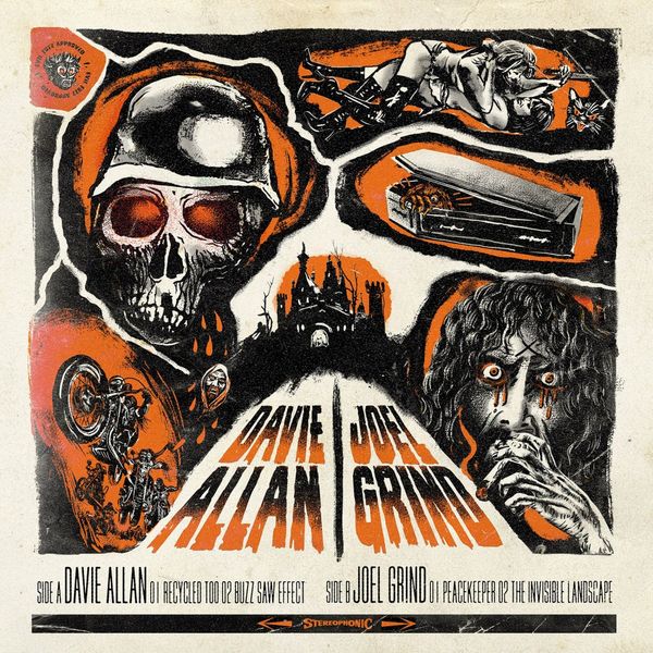 Davie Allan / Joel Grind - Split album cover
