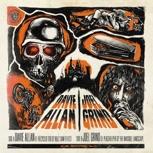 Davie Allan / Joel Grind - Split album cover