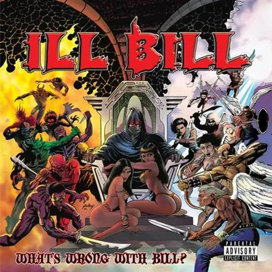 Ill Bill “What's Wrong with Bill? (Booklet Edition)” CD cover art