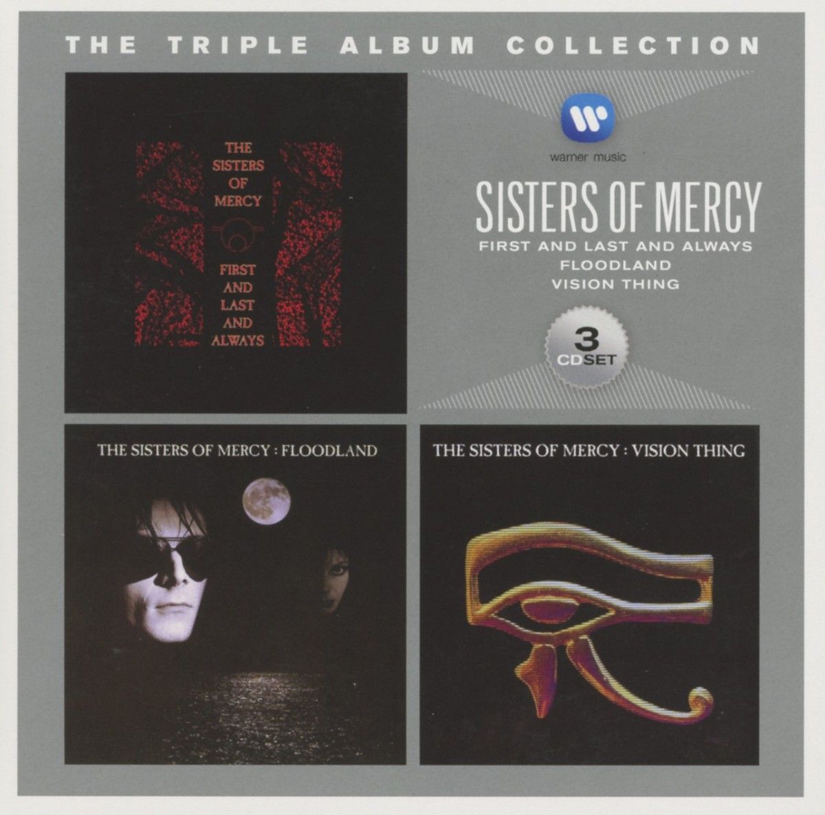 The Sisters of Mercy - Triple Album Collection CD cover