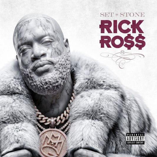 Rick Ross “Set in Stone” CD cover art