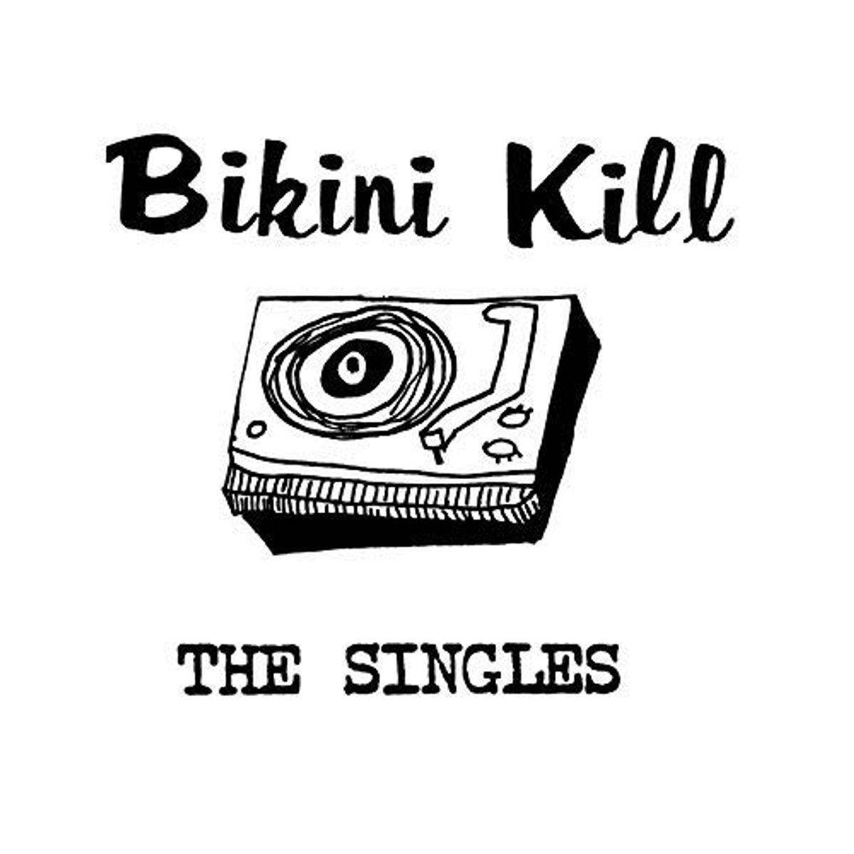 Bikini Kill - Singles CD cover