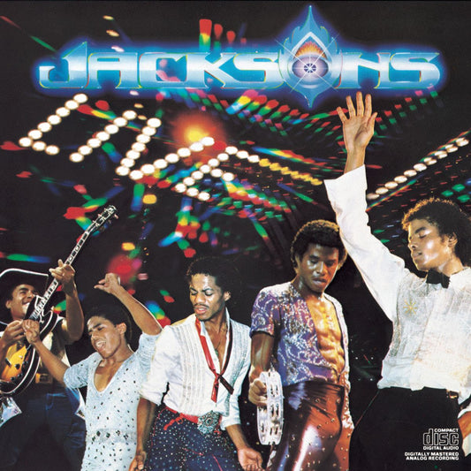The Jacksons “Live” CD cover art