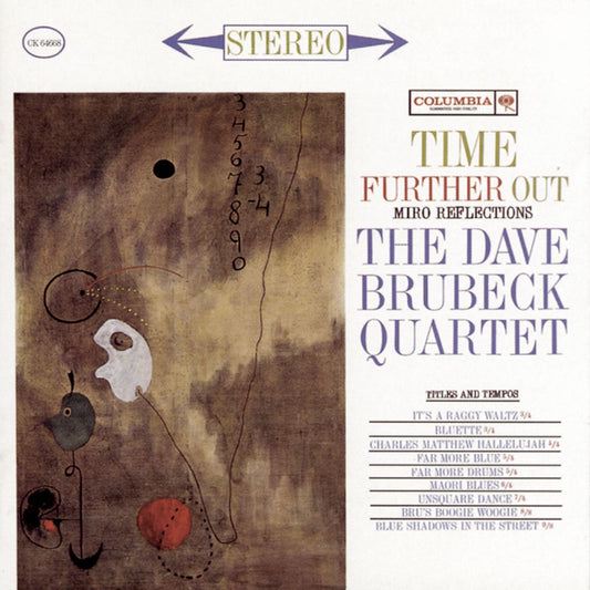Dave Brubeck “Time Further Out” CD cover art