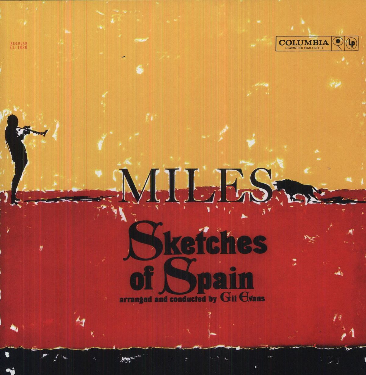 Miles Davis “Sketches of Spain” (Mono) LP cover art