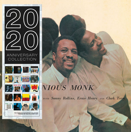 Monk,thelonious & SONNY Rollins “Brillant Corners” (Blue Vinyl) LP cover art