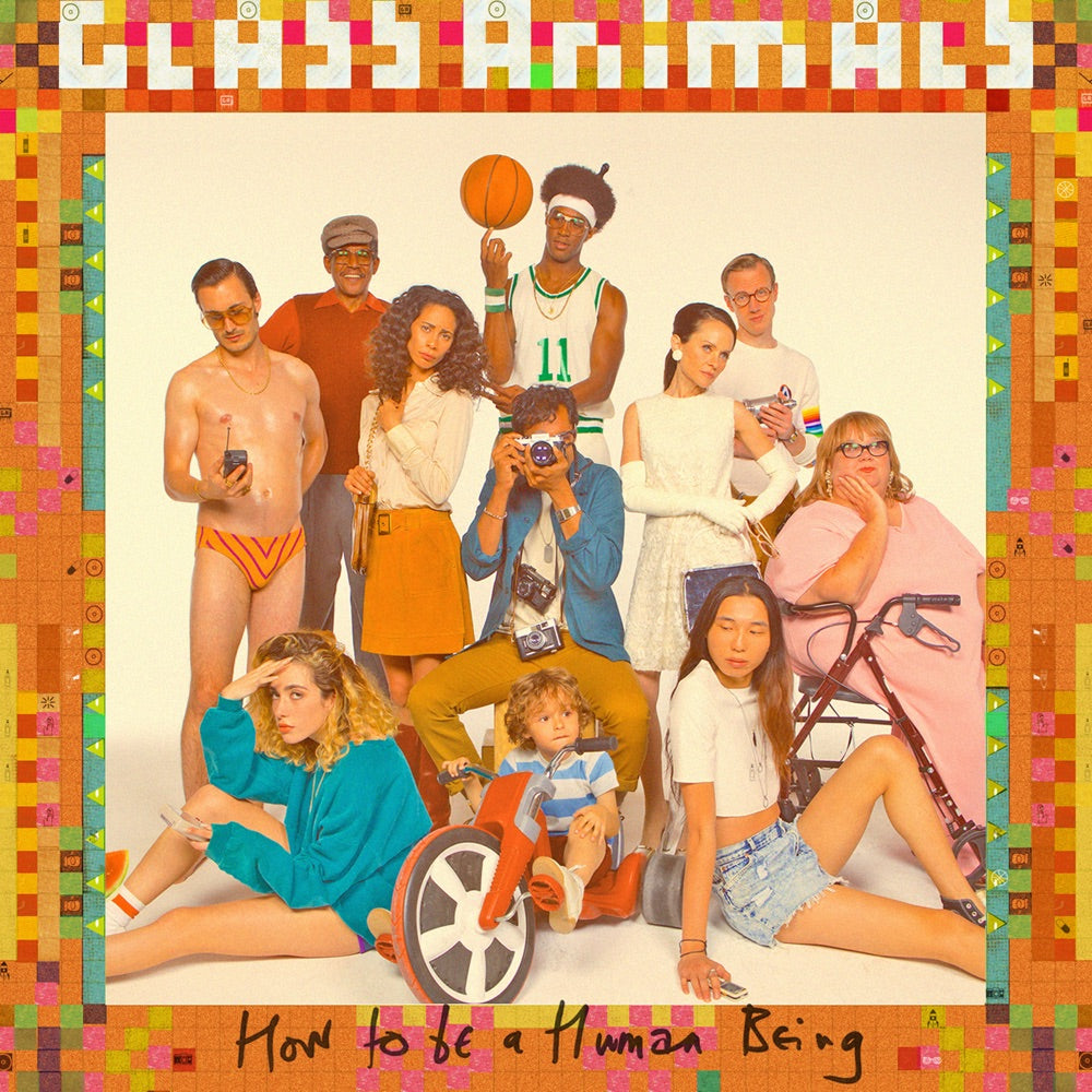 Glass Animals How to Be a Human Being CD cover art