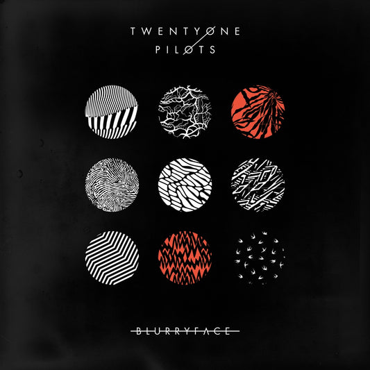 Twenty One Pilots Blurryface CD cover art