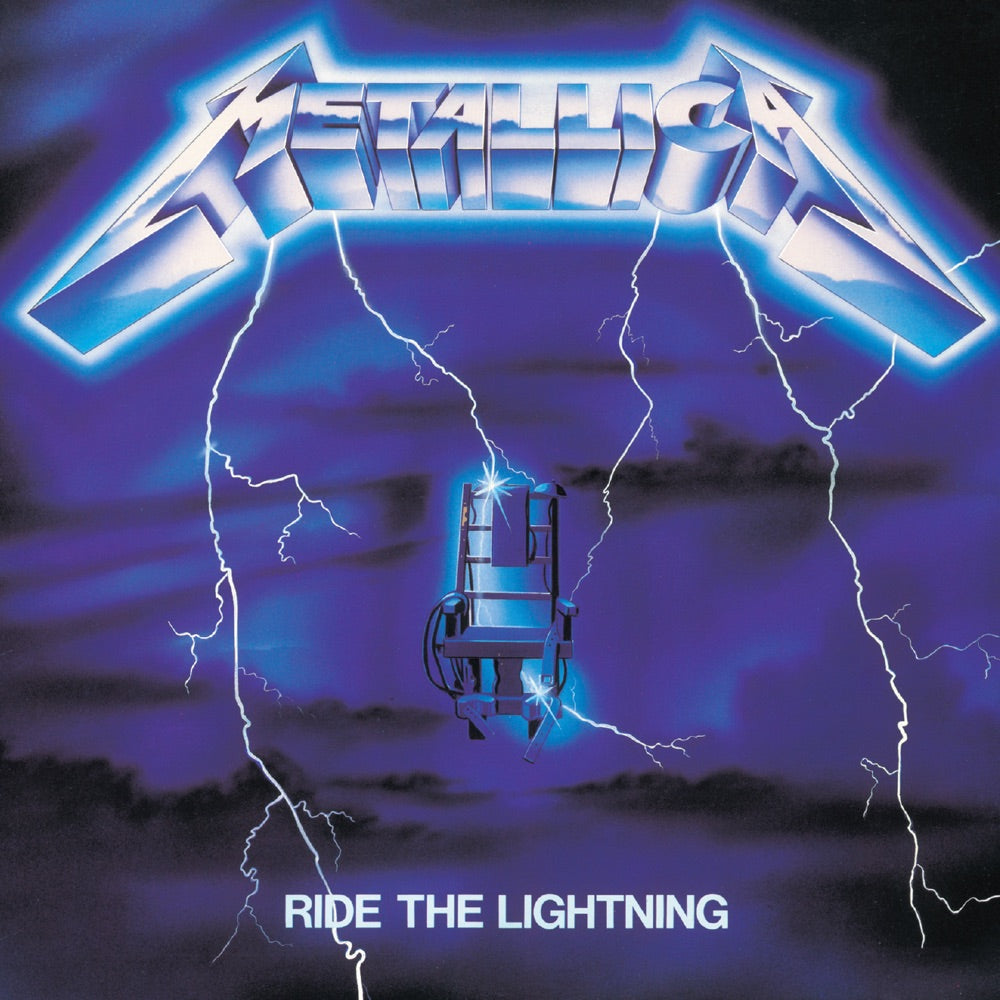 Metallica Ride the Lightning CD cover art