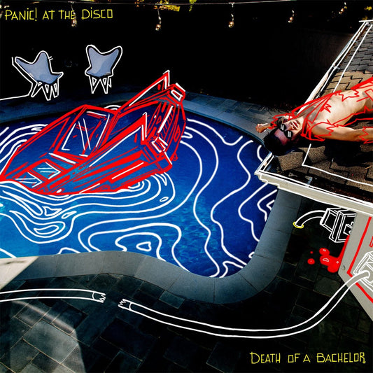 Panic! at the Disco Death of a Bachelor CD cover art