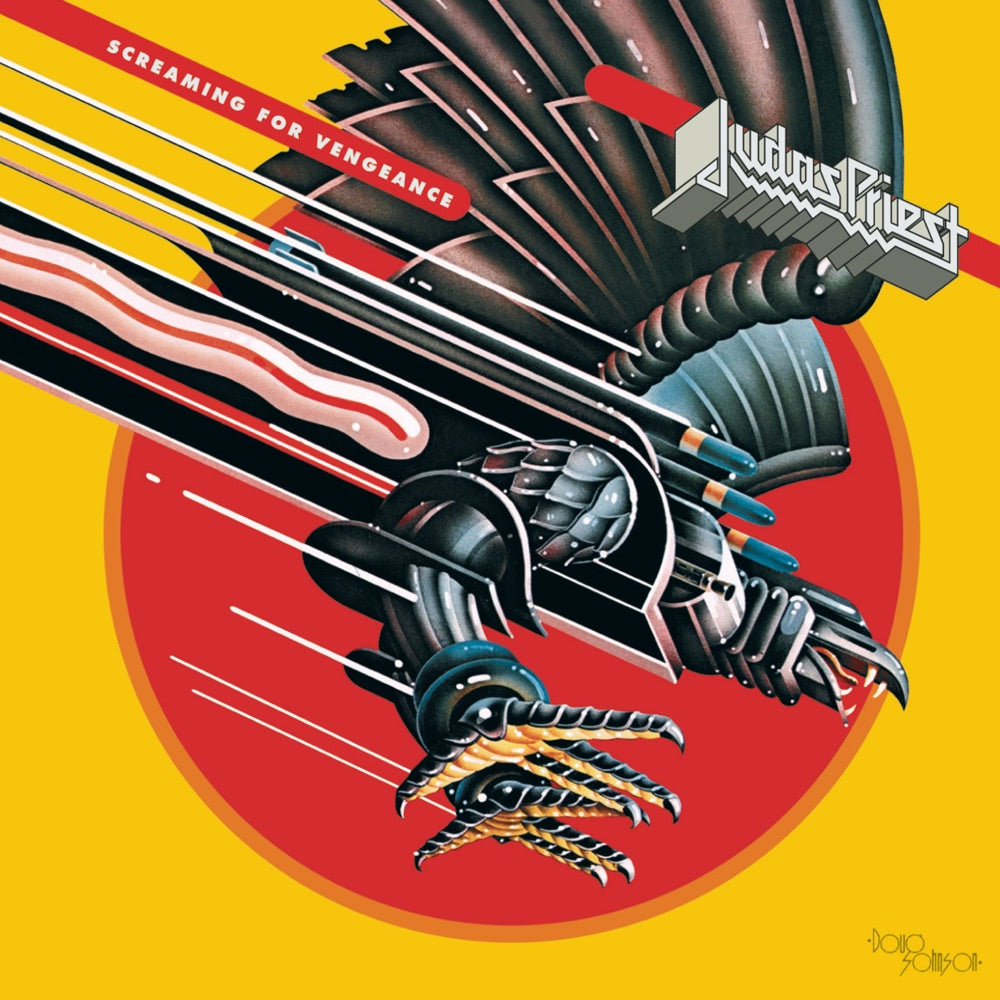 Judas Priest Screaming for Vengeance CD cover art