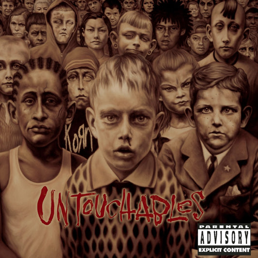 Korn Untouchables CD cover art