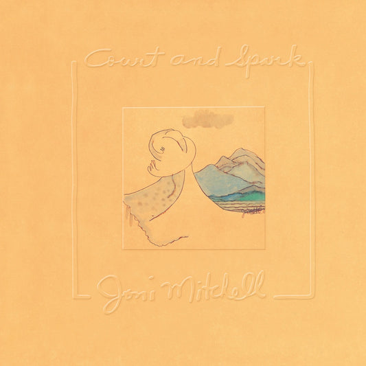 Joni Mitchell Court and Spark CD cover art
