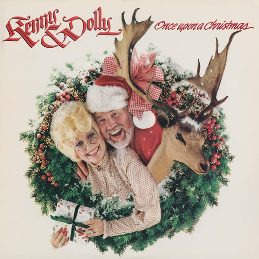 Kenny Rogers & Dolly Parton Once Upon a Christmas CD cover art