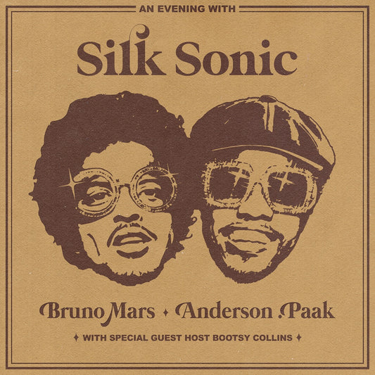 Silk Sonic An Evening with Silk Sonic CD cover art