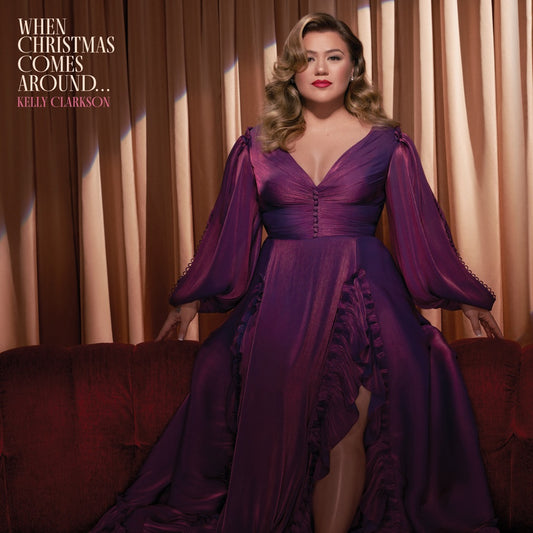 Kelly Clarkson When Christmas Comes Around... CD cover art