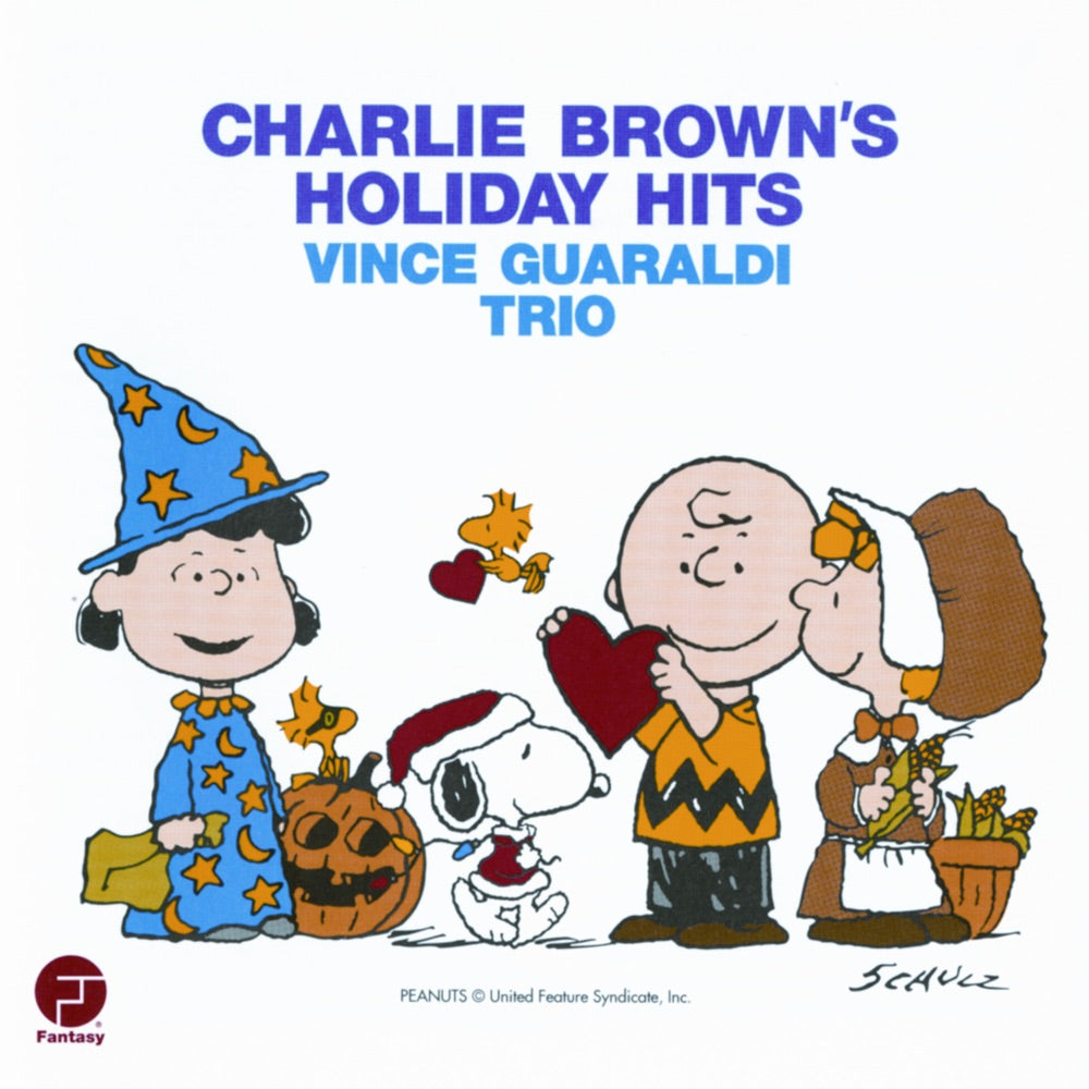 Vince Guaraldi Trio Charlie Brown's Holiday Hits CD cover art