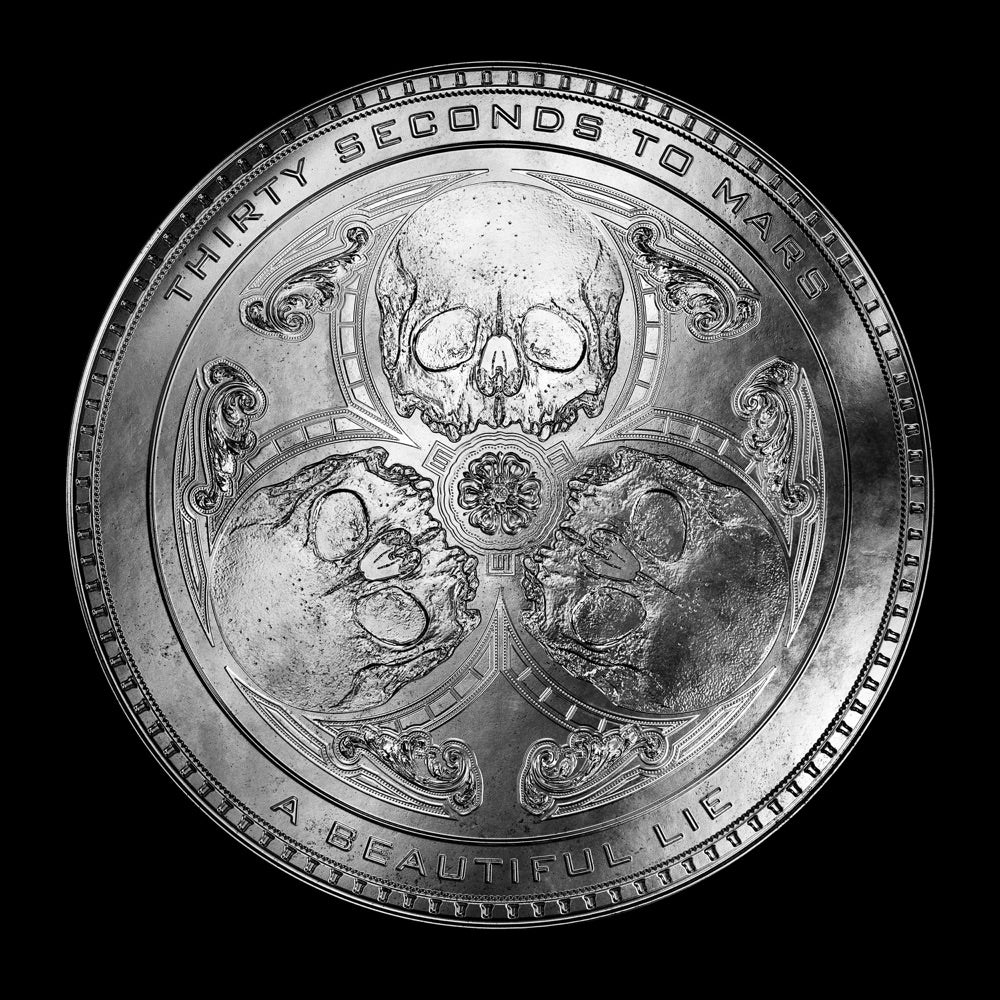 Thirty Seconds to Mars A Beautiful Lie CD cover art