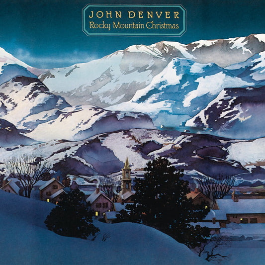John Denver Rocky Mountain Christmas CD cover art
