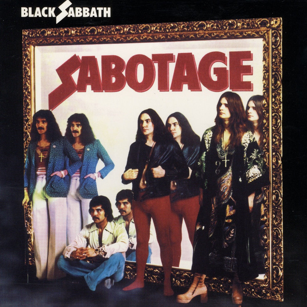 Black Sabbath Sabotage CD cover art