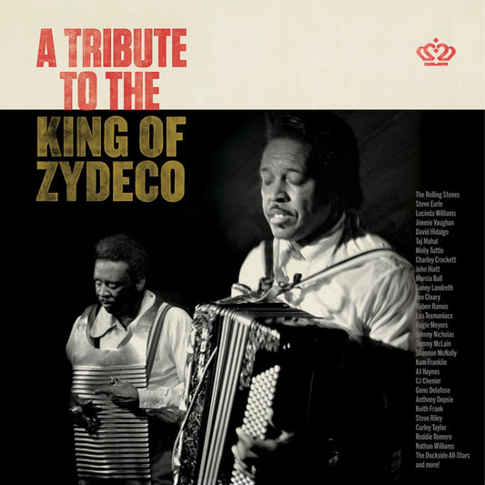V/A A Tribute to the King of Zydeco CD cover art