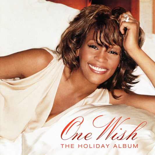 Whitney Houston One Wish: The Holiday Album CD cover art