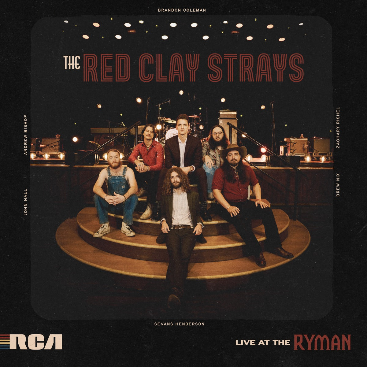 The Red Clay Strays Live at the Ryman album cover
