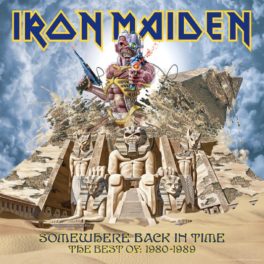 Iron Maiden - Somewhere Back in Time: The Best of 1980-1989 album cover