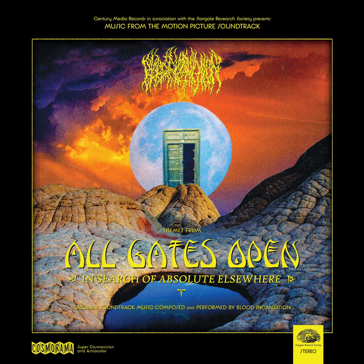 Blood Incantation - All Gates Open (ost) CD cover