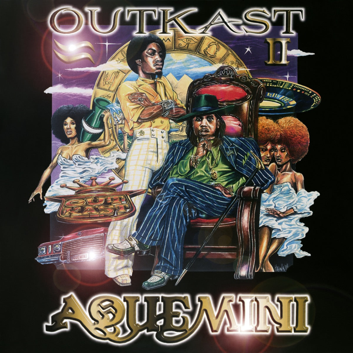 Outkast - Aquemini CD cover
