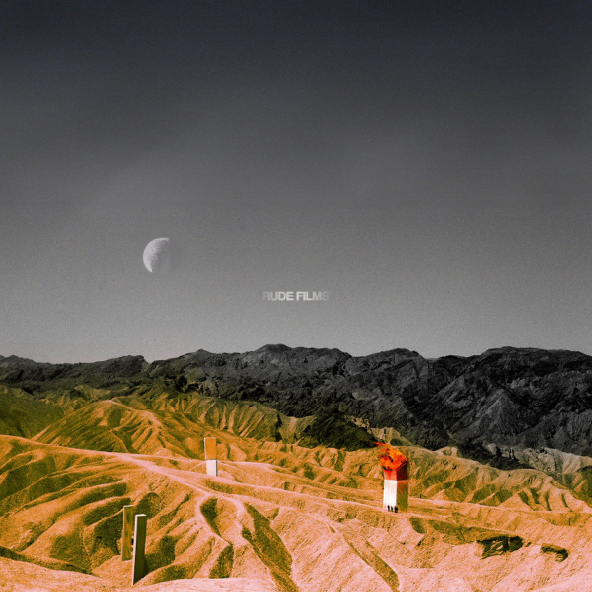 Rude Films "S/T" (Limited Edition Orange vinyl) LP cover art