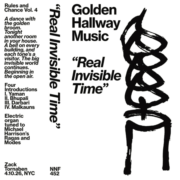 Golden Hallway Music “Real Invisible Time” Cassette cover