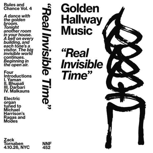 Golden Hallway Music “Real Invisible Time” Cassette cover