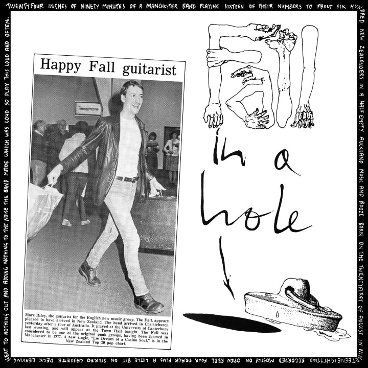 The Fall “Fall In A Hole” 2xLP cover