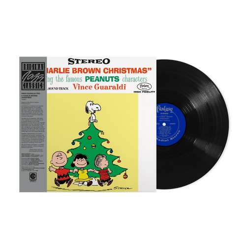 Vince Guaraldi "A Charlie Brown Christmas (Original Jazz Classics Series)" LP cover art