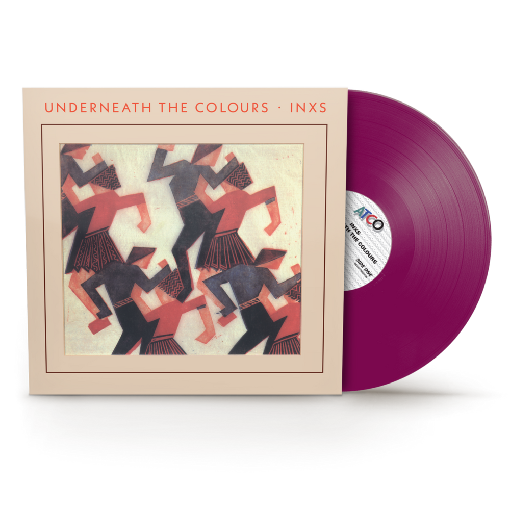 INXS Underneath the Colours vinyl cover