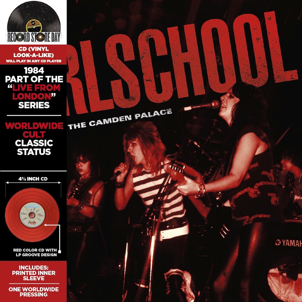 Girlschool "Live From The Camden Palace (Deluxe)" CD