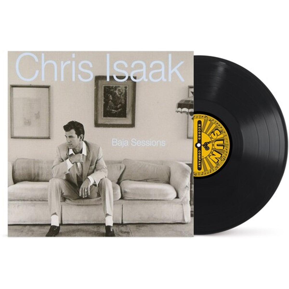 Chris Isaak "Baja Sessions (30th Anniversary Edition)" LP cover art