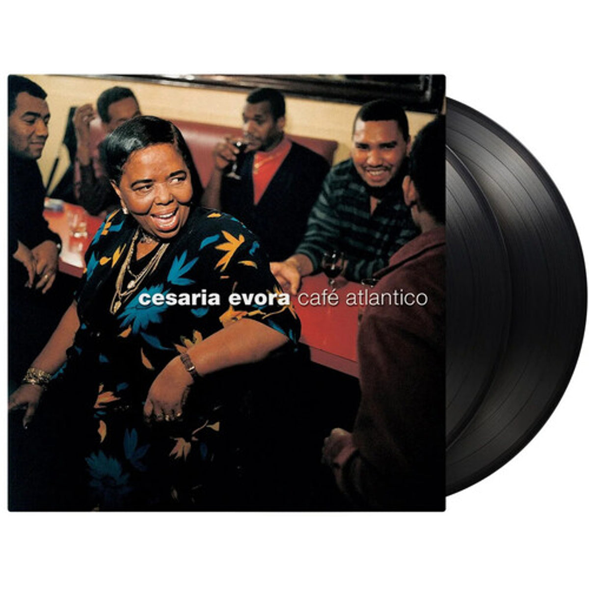 Cesaria Evora "Cafe Atlantico" (180g; import) 2xLP cover art