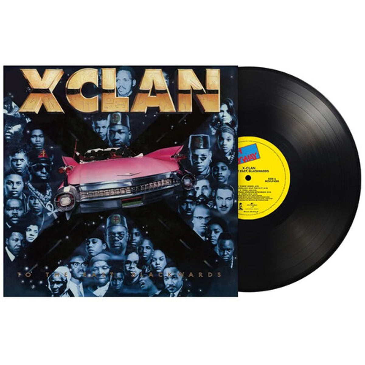 X Clan "To The East Blackwards" (180g; import) LP cover art