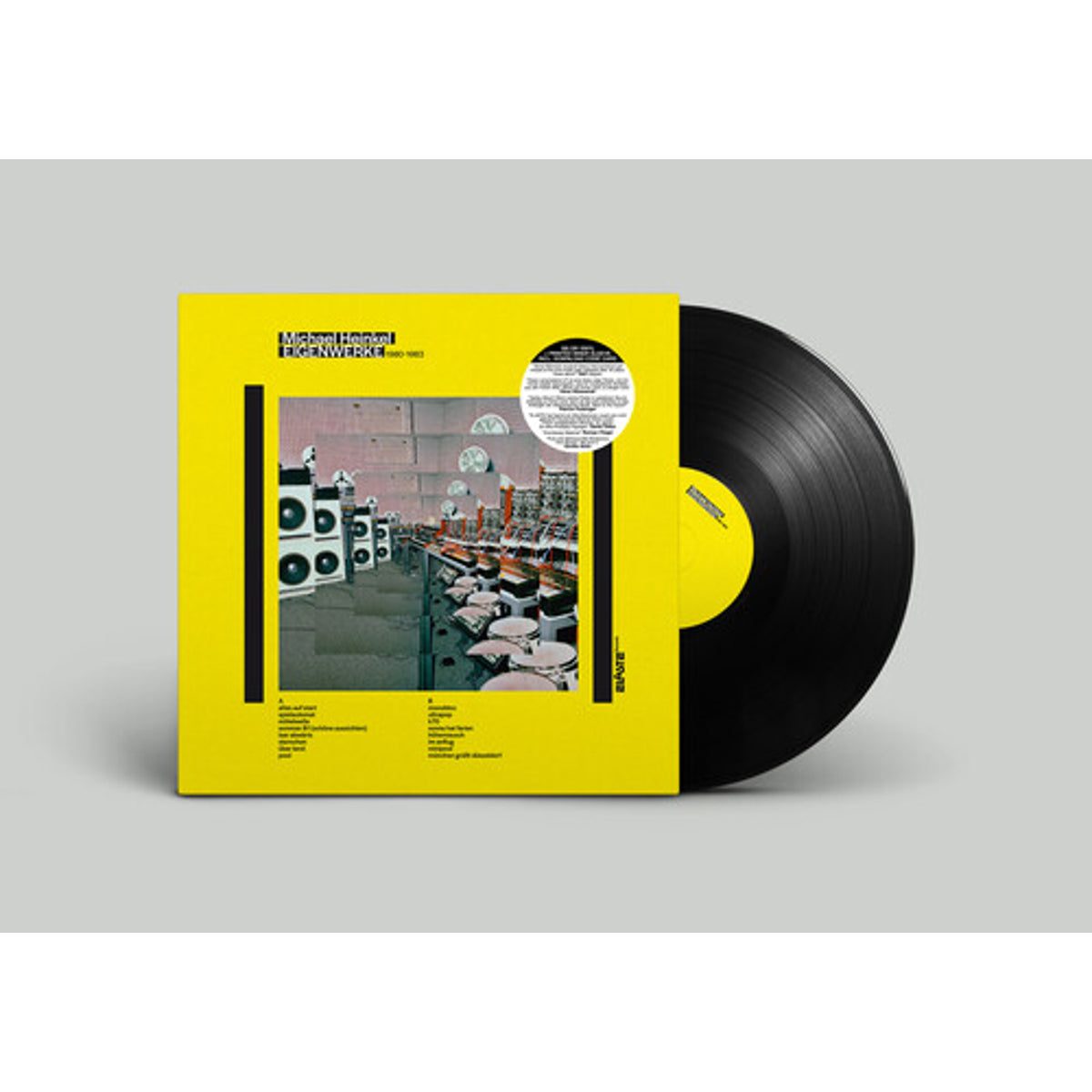 Michael Heinkel "Eigenwerke 1980-1983" LP cover art