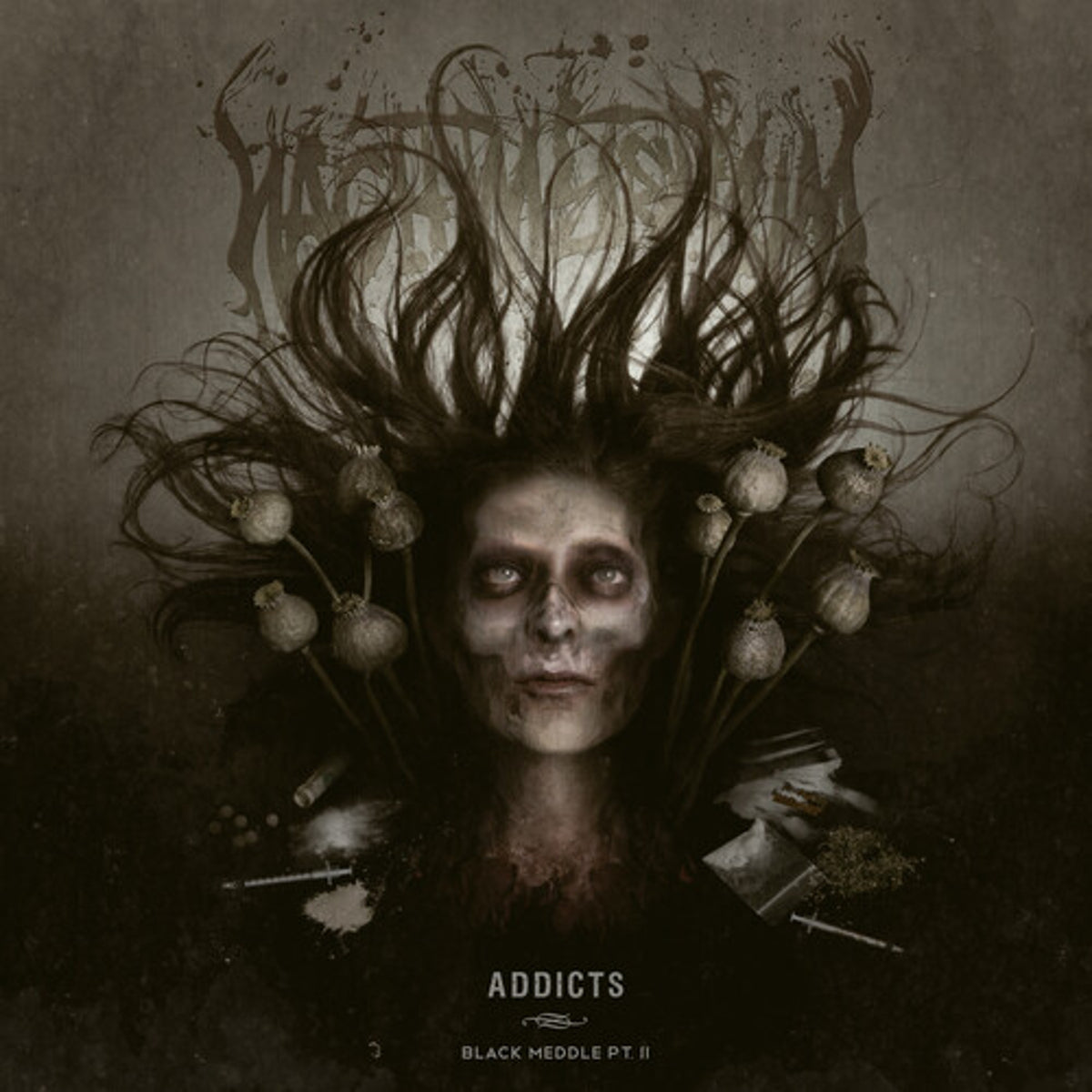 Nachtmystium "Addicts - Black Meddle Pt. II" 2xLP cover art