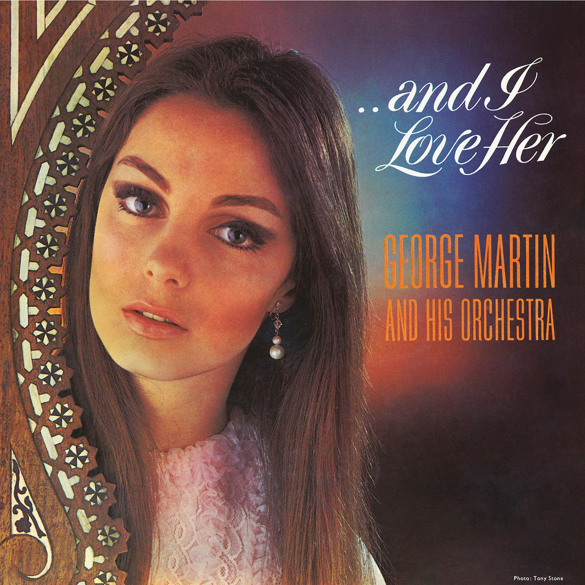 George Martin Orchestra "...And I Love Her" LP cover art