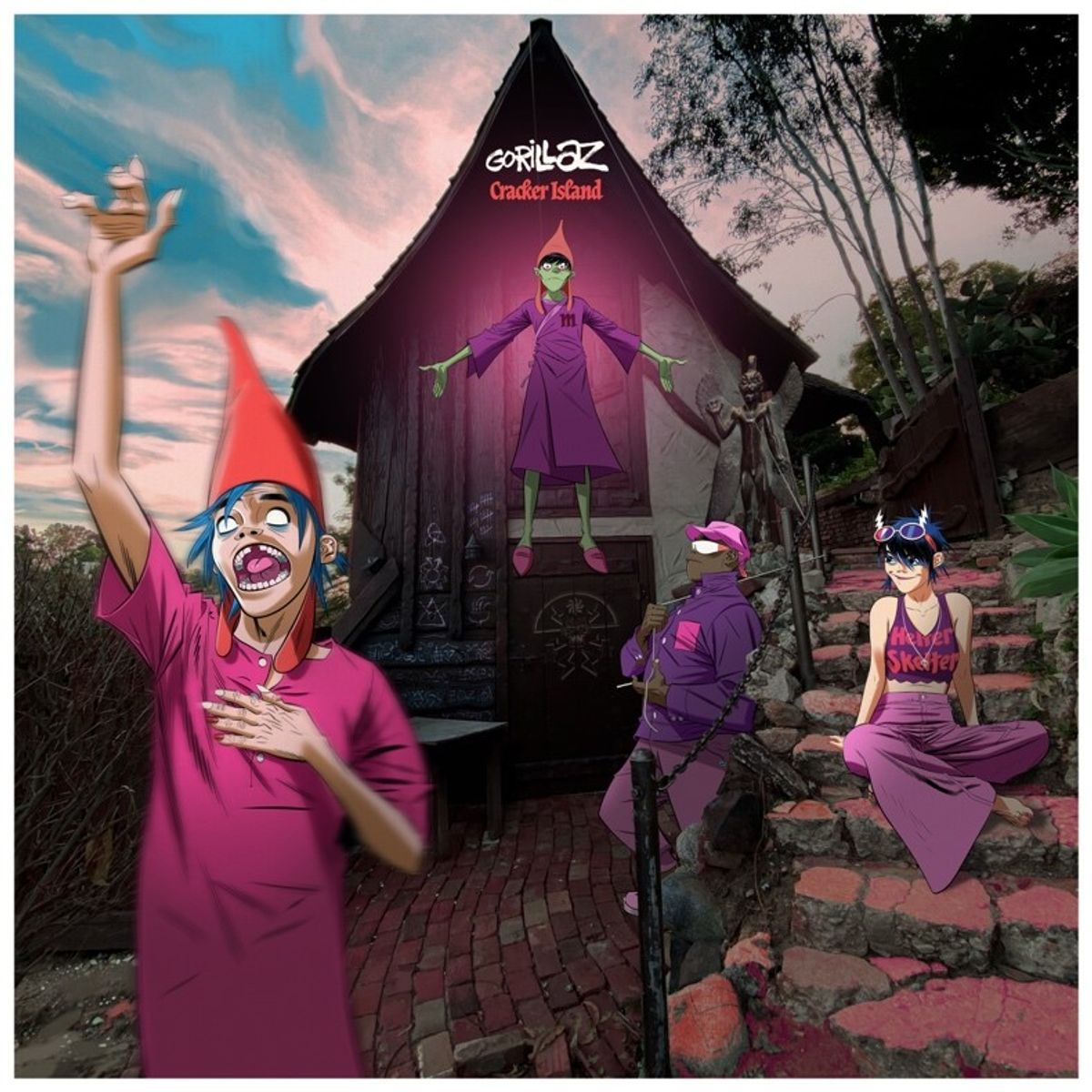 Gorillaz - Cracker Island CD cover