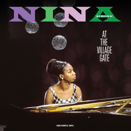 Nina Simone “At Village Gate” (180g Purple Vinyl) LP cover art