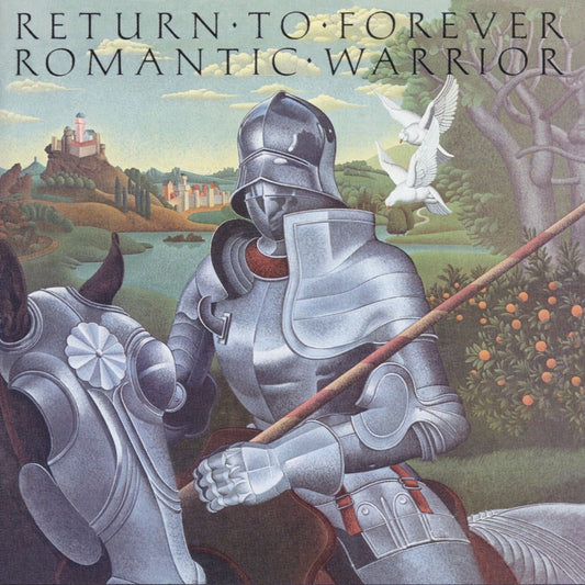 Return To Forever “Romantic Warrior” CD cover art
