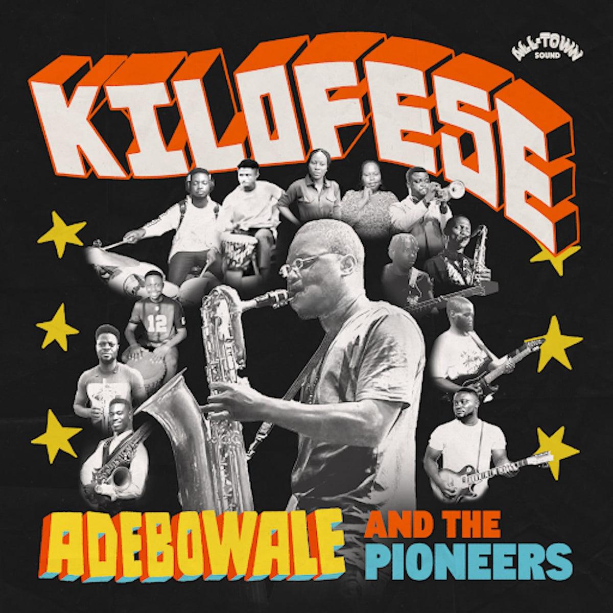 Adebowale and the Pioneers "Kilofese" LP cover art