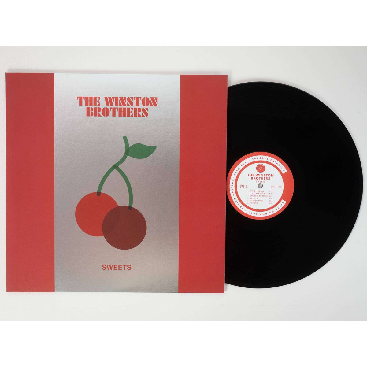 The Winston Brothers "Sweets" LP cover art